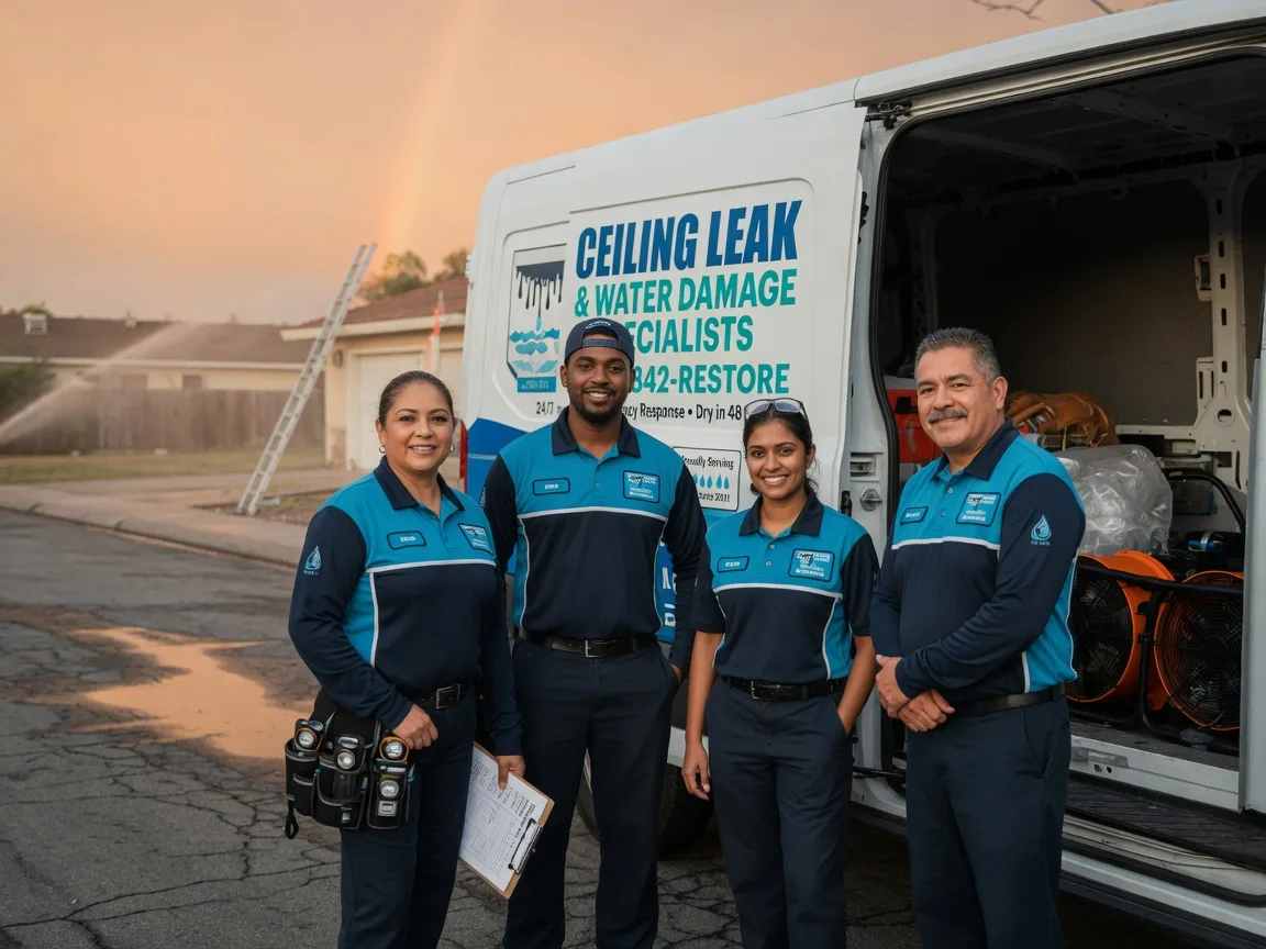 Ceiling Leak Cleanup company in Dewitt, VA