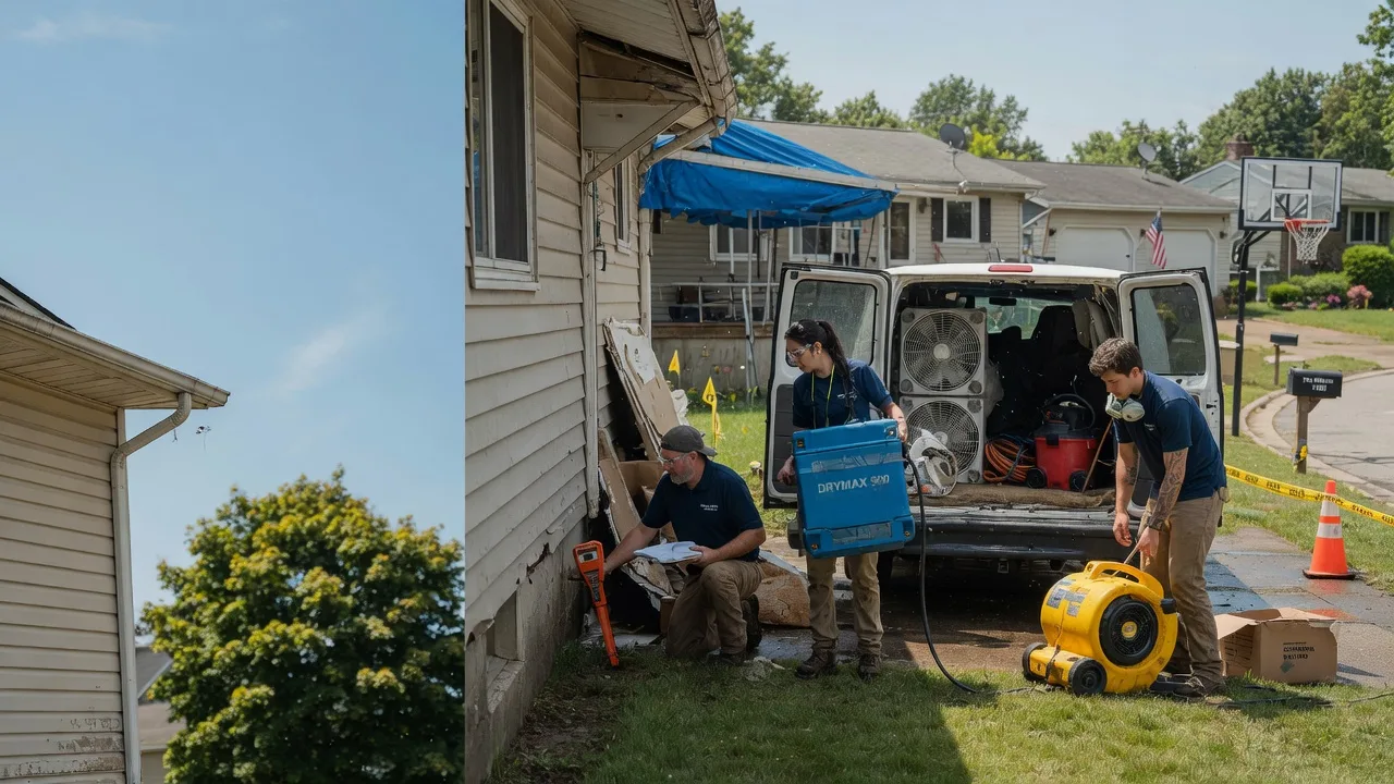 Ceiling Leak Cleanup in Dewitt, VA near me