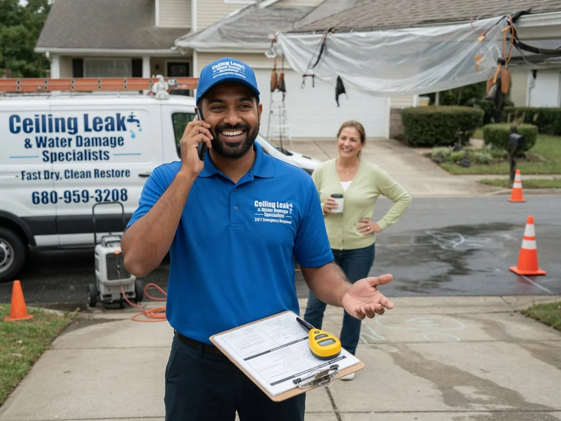 Ceiling Leak Cleanup Dewitt, VA FAQs